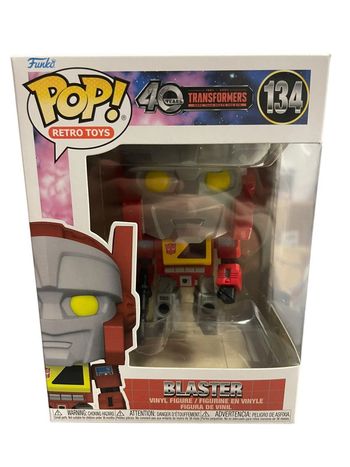 Figurine Funko Pop Transformers 40 years Blaster 134 neuf