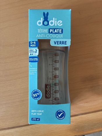 Biberon Dodie en verre