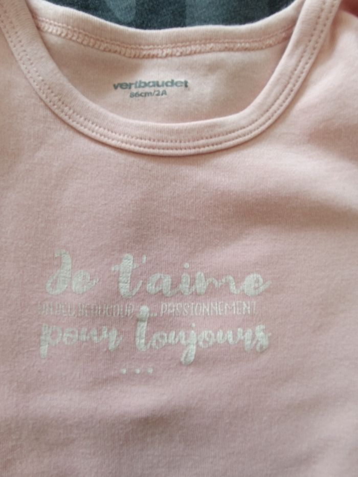 Body rose Vert Baudet 2 ans - photo numéro 4