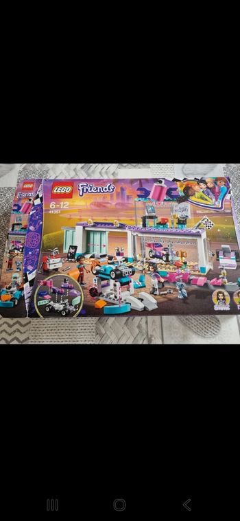 Lego friends 41351 l'atelier de customisation de kart