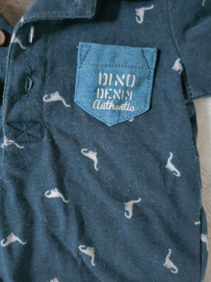 Polo t-shirt manches courtes 3 mois - photo numéro 2