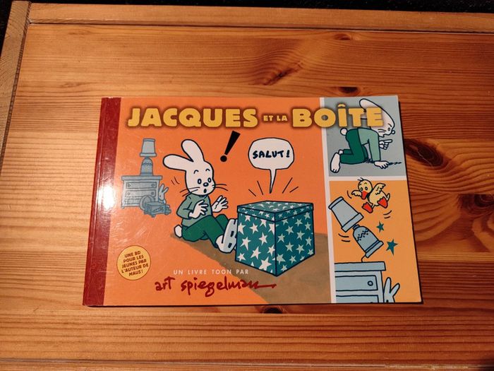 Livre Jacques et la boîte - École des max