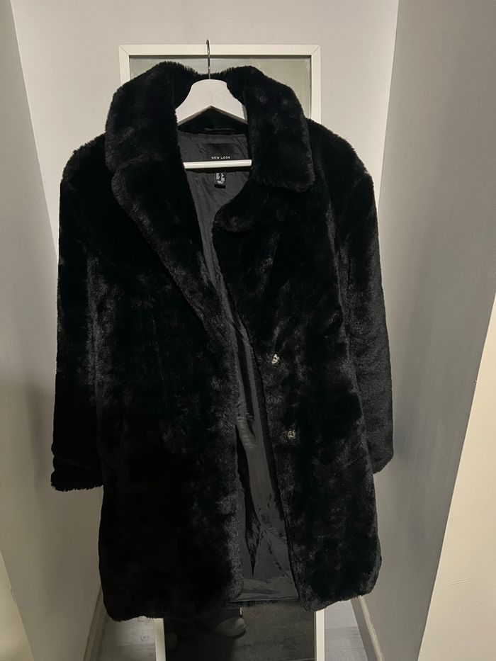 Manteau fourrure new look - photo numéro 2