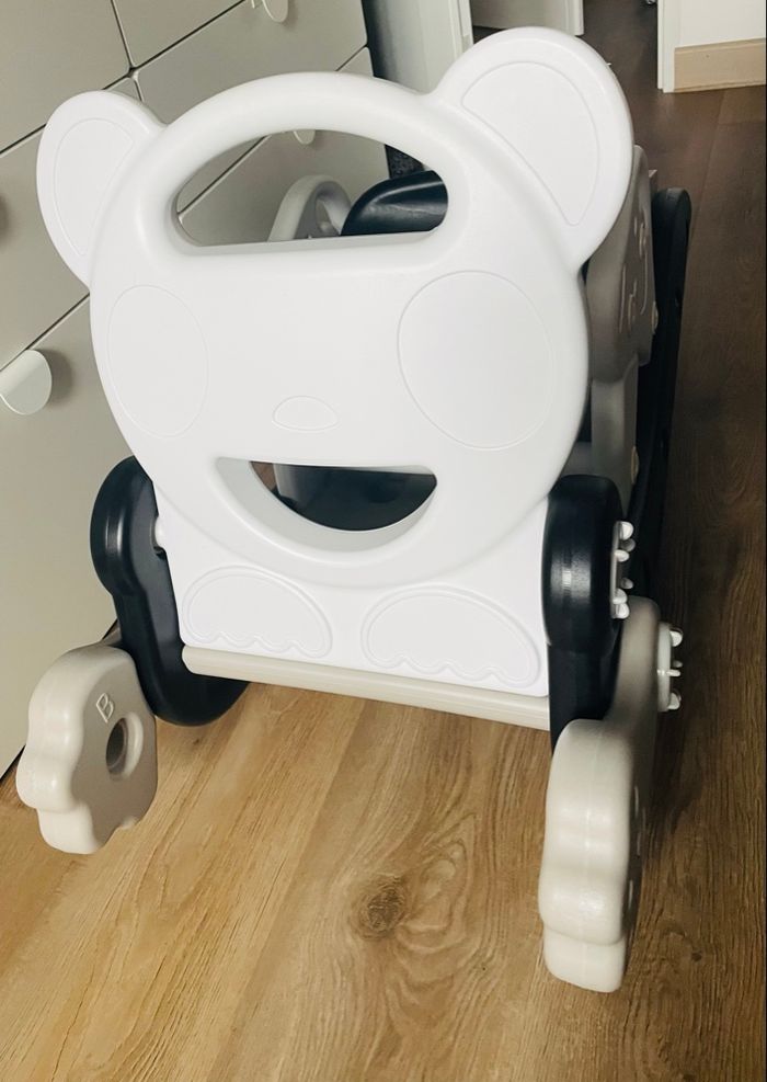 Toboggan cheval à bascule 3 en 1 panda - photo numéro 2