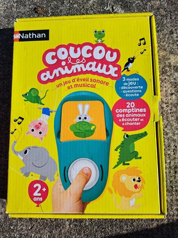 Jeu coucou les animaux