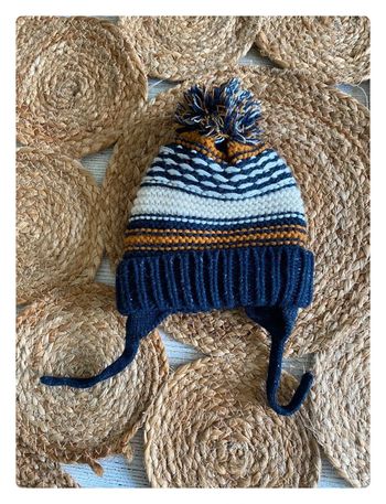 Bonnet en laine neuf 🩶 3 mois - Auchan