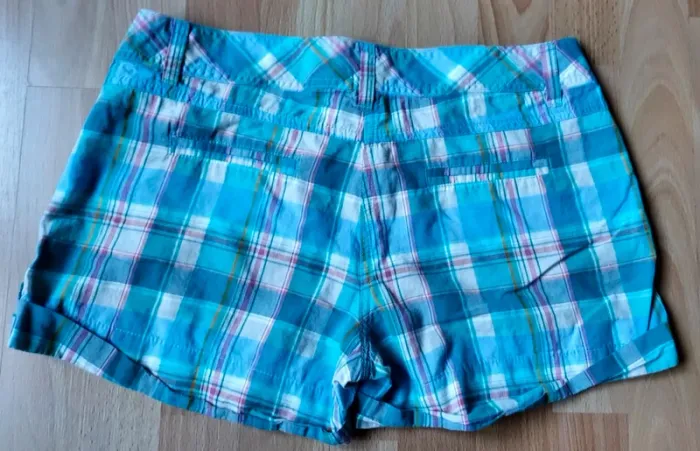 Short léger à carreaux - photo numéro 3