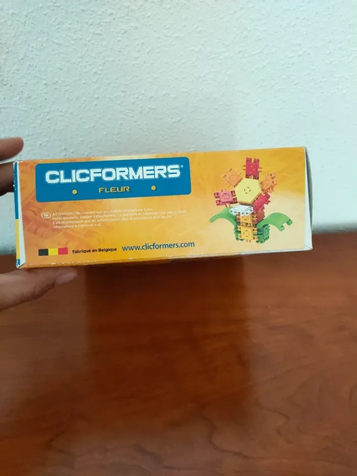 Clic formers Fleur 21 pièces neuf marque u - photo numéro 5