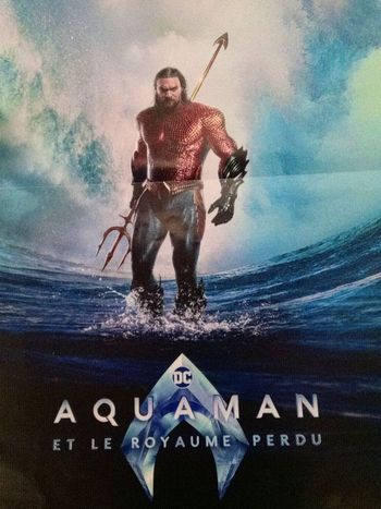 Affichette du film aquaman le royaume perdu