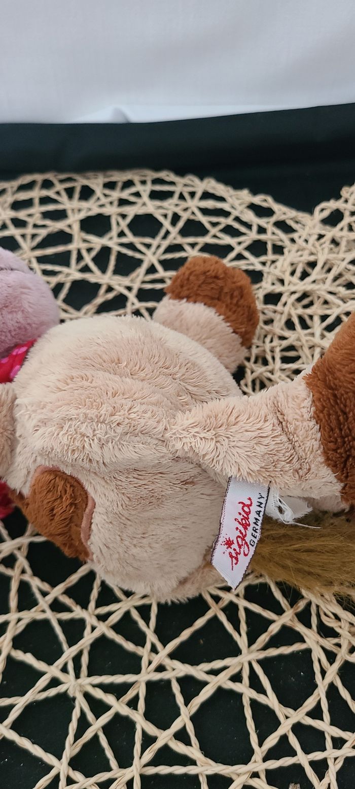 doudou vache bandana rouge  sigikid - photo numéro 6