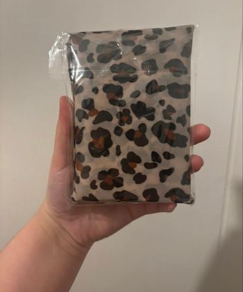 Sac pliable léopard 