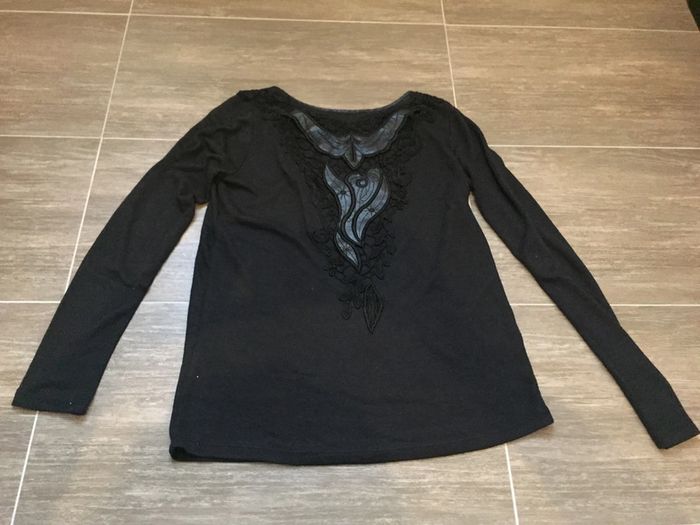 Magnifique pull noir - photo numéro 2