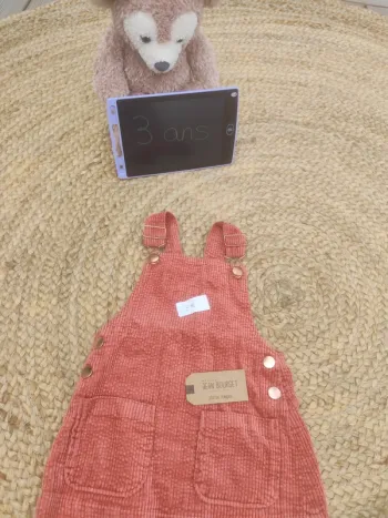 Robe velours 3 ans