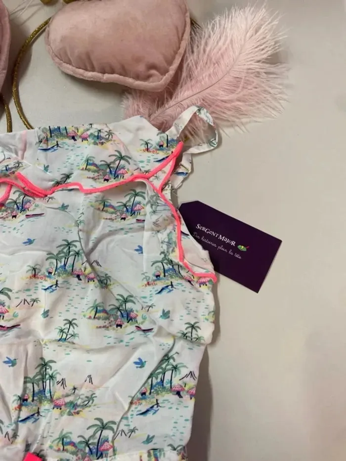 Combishort fille - neuf - Sergent Major - Taille 6 ans - photo numéro 3
