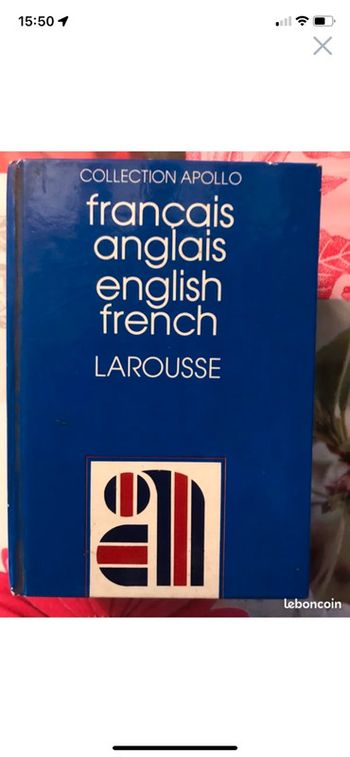 Dictionnaire français anglais