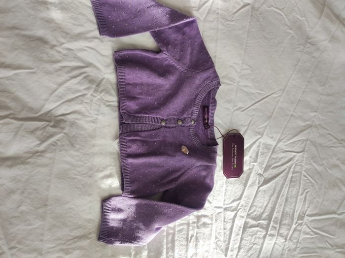 Boléro fille violet - Taille 18 mois - Sergent Major - Neuf - photo numéro 2