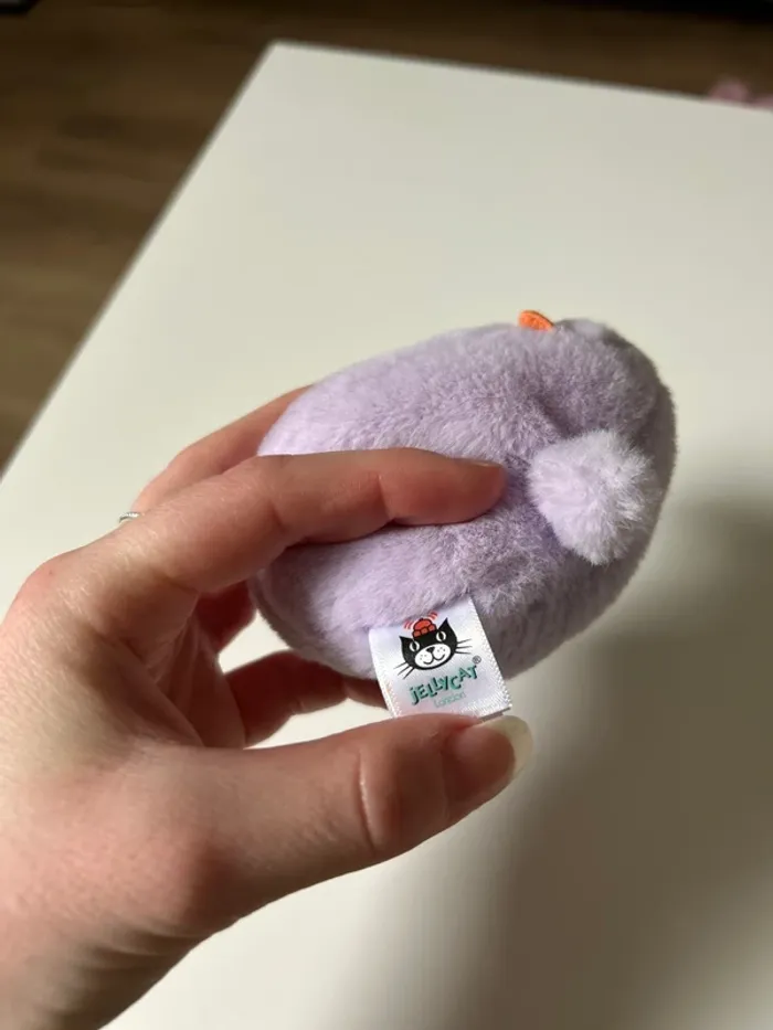 Poussin violet jellycat - photo numéro 3