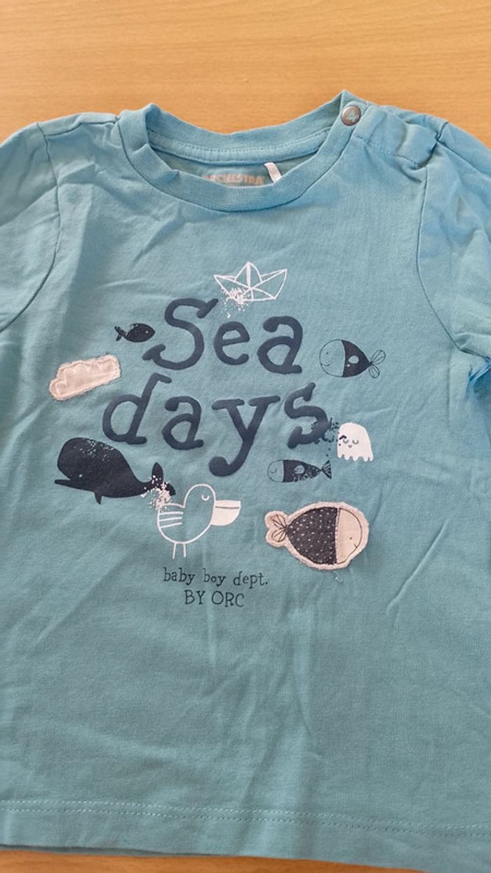 #manu_7896garcon2ans t shirt manches longues - photo numéro 2