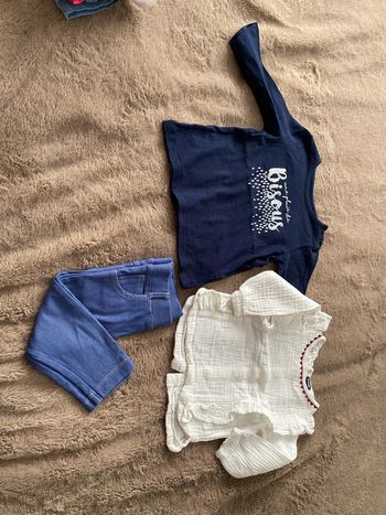 🌸ensemble 12 mois 3 articles