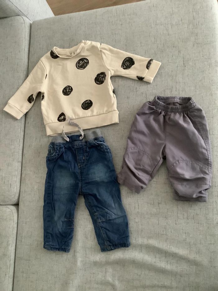 Lot vêtements garçons