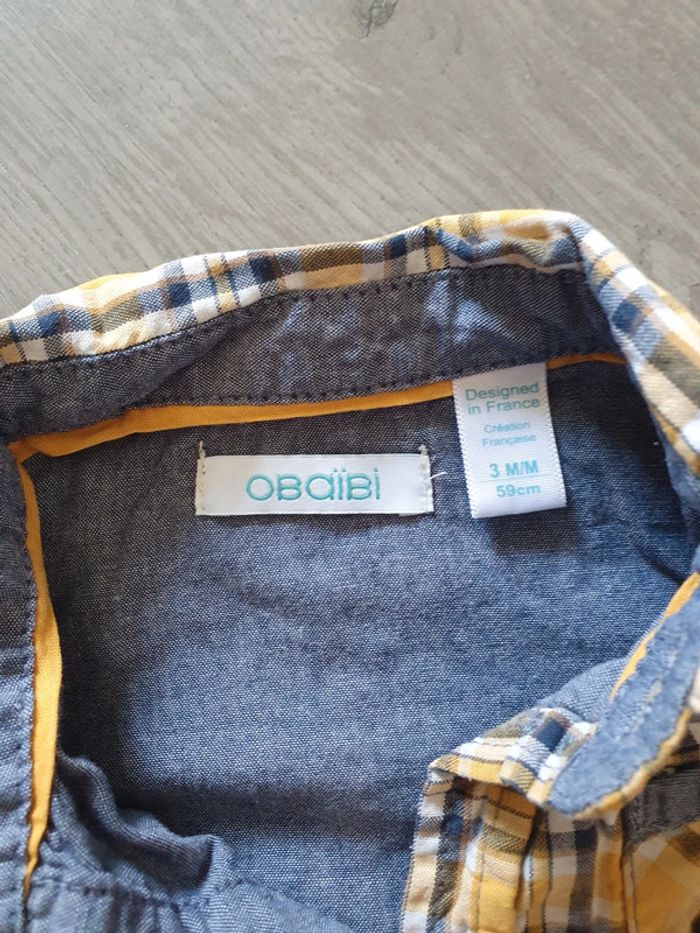 Chemise 3mois garçon - photo numéro 2