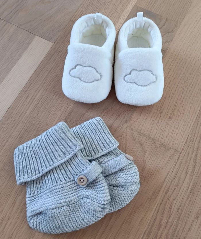 Lot Chaussons bébé mixte