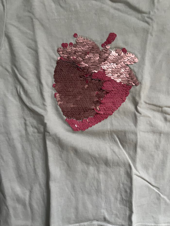 T shirt manches courtes fille FPC 5 ans - photo numéro 2