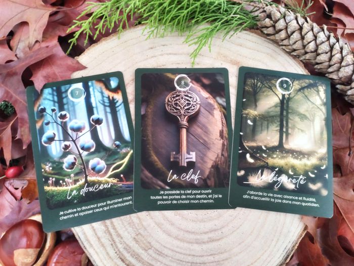 Oracle de la forêt enchantée, jeu divinatoire doux et puissant, Edition Premium 2025 - photo numéro 7
