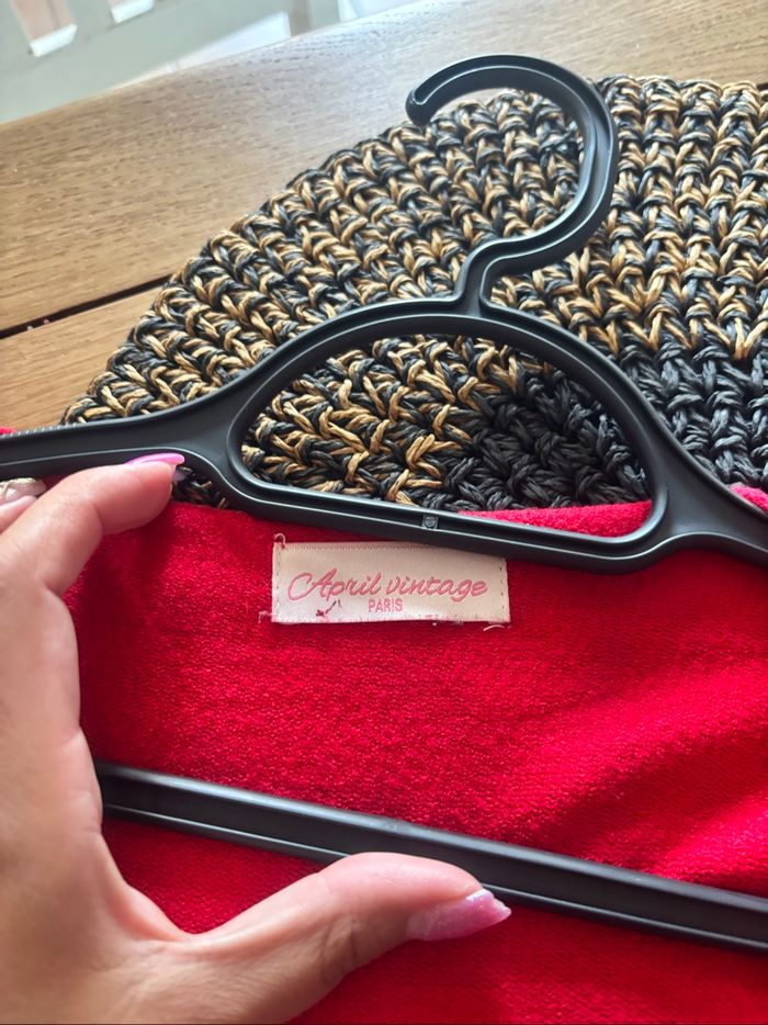 Gilet cœur rouge - photo numéro 3