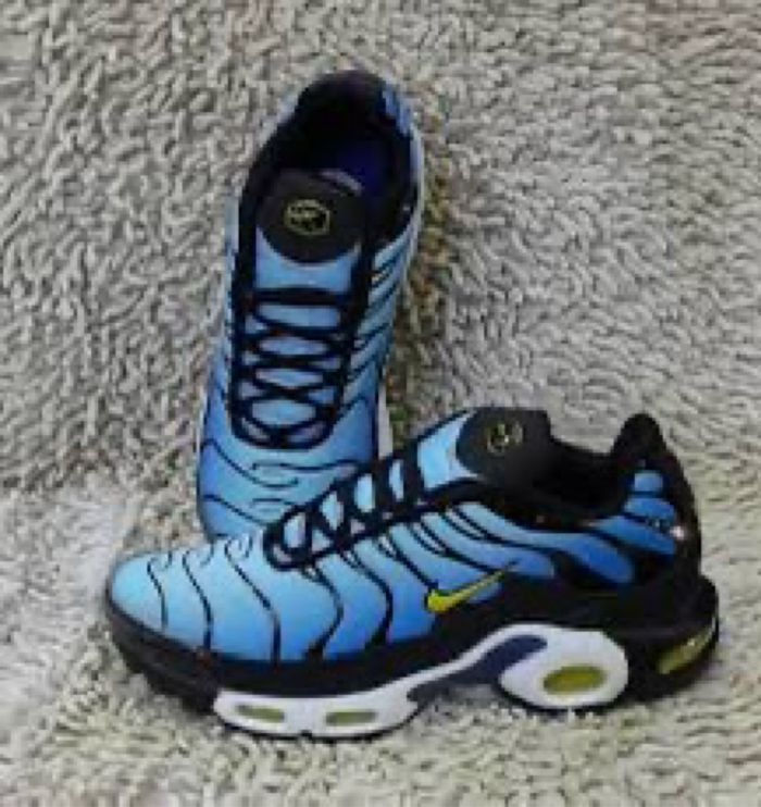 Nike tn bleu jaune 40 - photo numéro 3