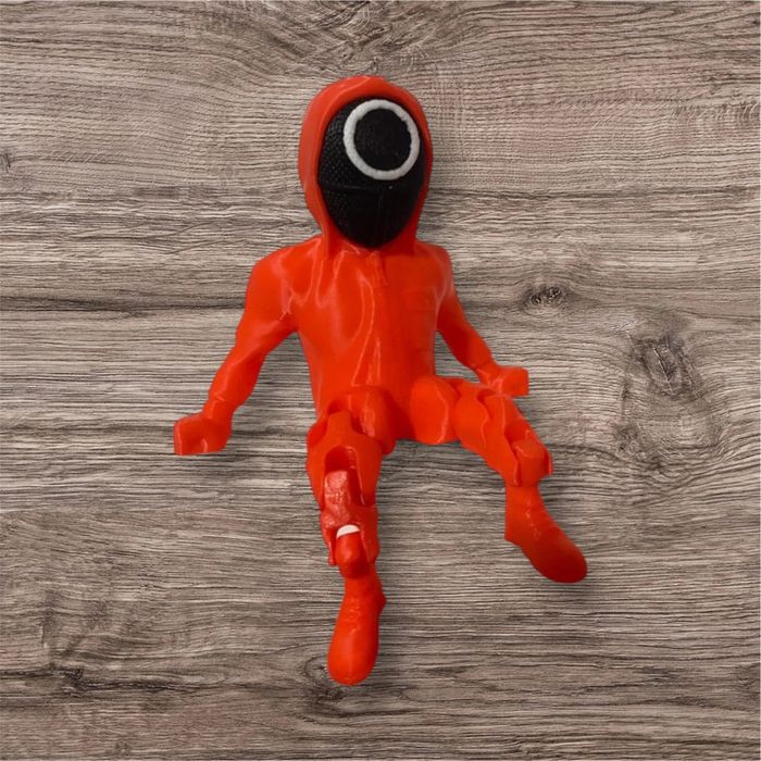 Lot de trois soldats squid game impression 3 D - photo numéro 4