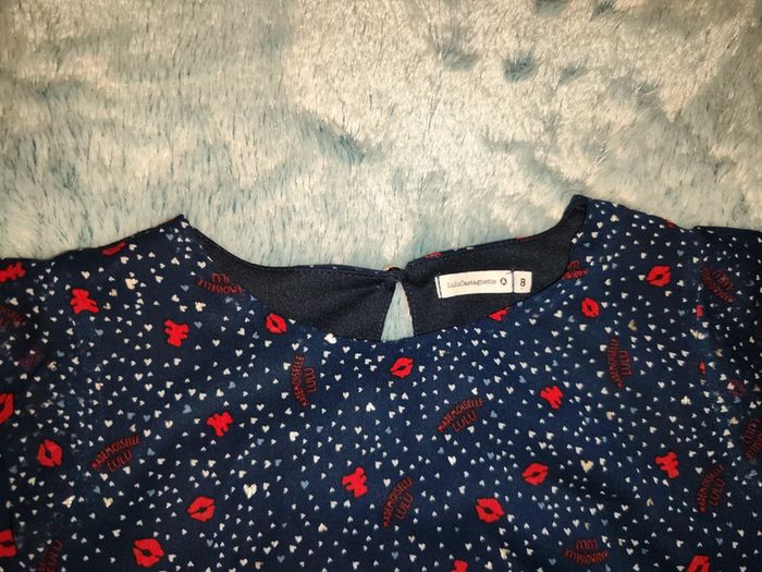 Très beau chemisier lulu castagnette 8 ans - photo numéro 2