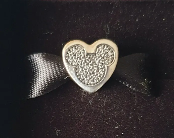 Charm Disney Amour Véritable Mickey et Minnie pandora neuf - photo numéro 2