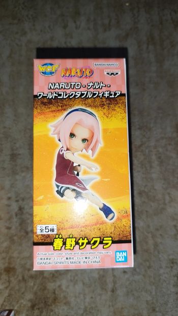Figurine Naruto Haruno Sakura WCF World Collectable Figure