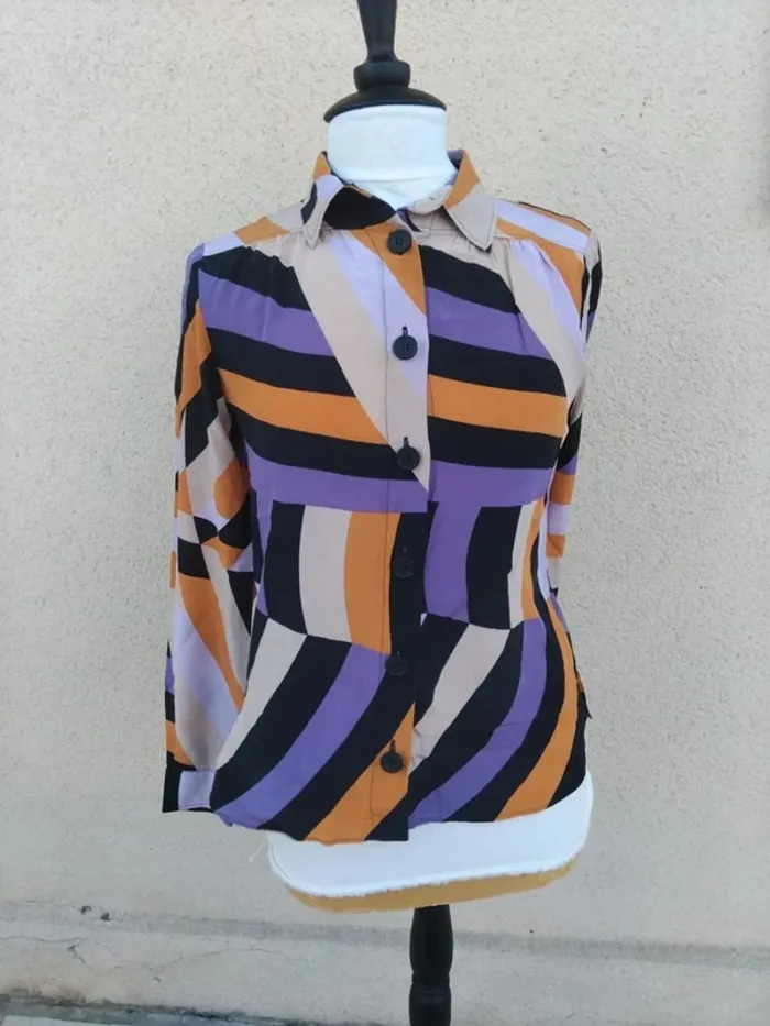 Tres belle chemise Missoni t38 - photo numéro 3