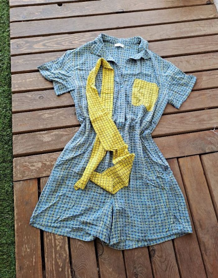 Combishort Princesse Tam Tam Elisa Nalin Ceinturée
