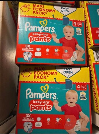 Pampers pants 4