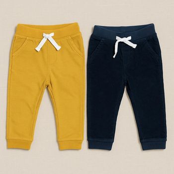 Lot 2 pantalons bébé Kiabi - Taille 9 mois