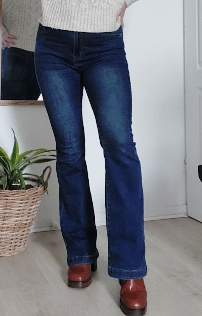 Jean brut bootcut - photo numéro 7