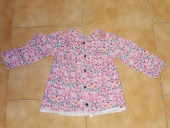 Tunique fleurie 18 mois