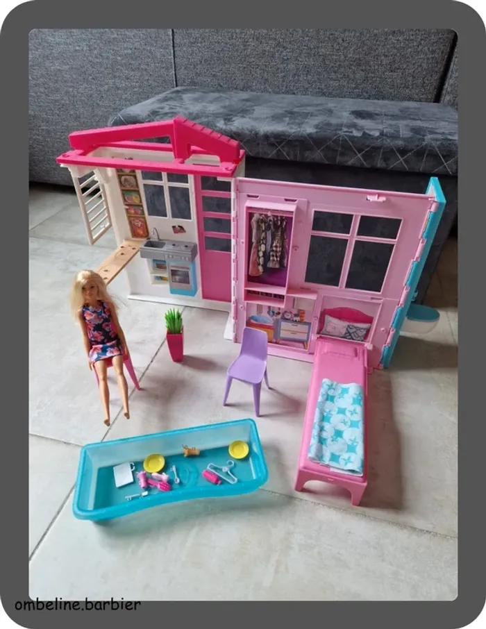 Maison de Barbie à emporter