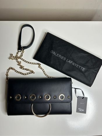 Petit sac / pochette à bandoulière noir