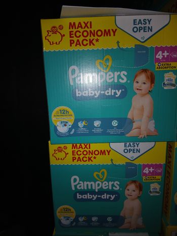 Pampers taille 4+