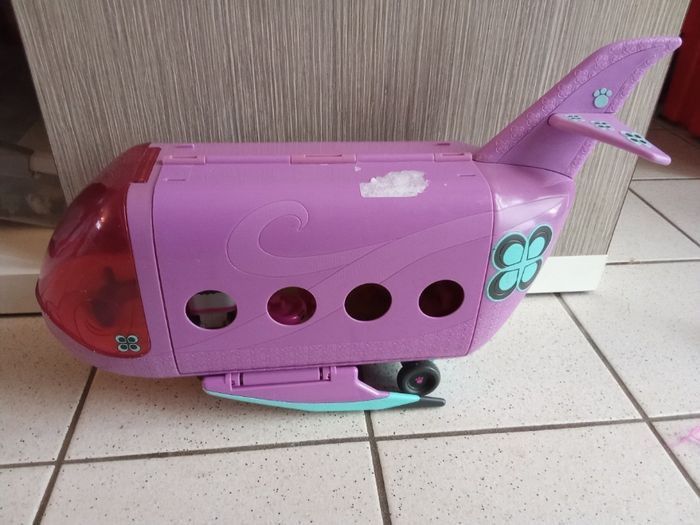 Avion jeu, jouet fille, idée cadeau, figurine Littlest