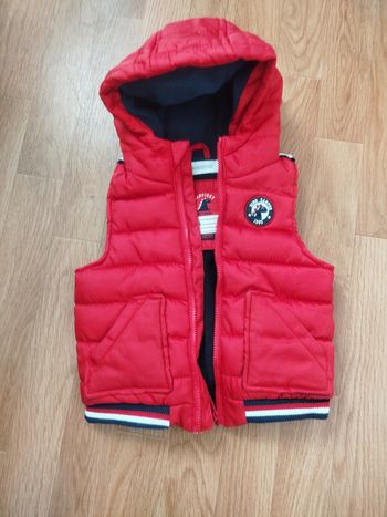 Manteau sans manche bébé garçon