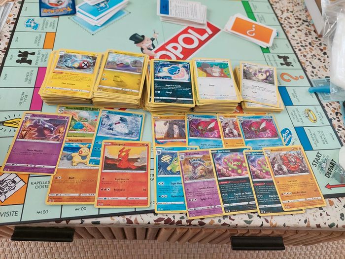 Lot de 295 cartes EB11  origine perdue