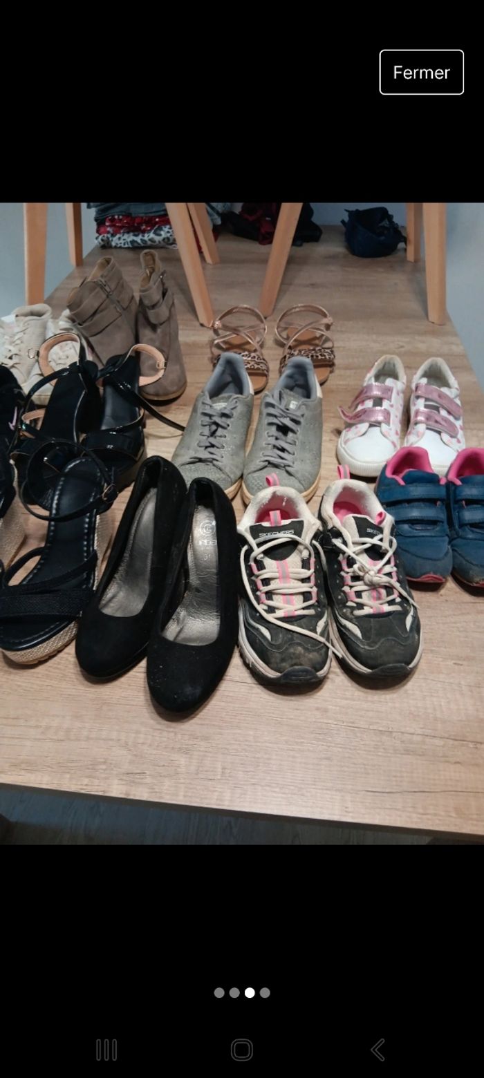 Lot de chaussure