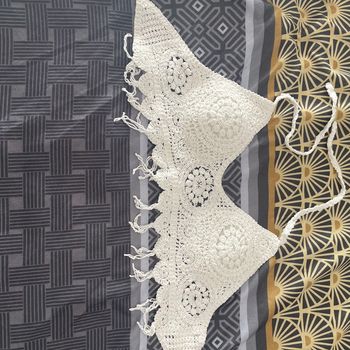 Top broderie femme t s