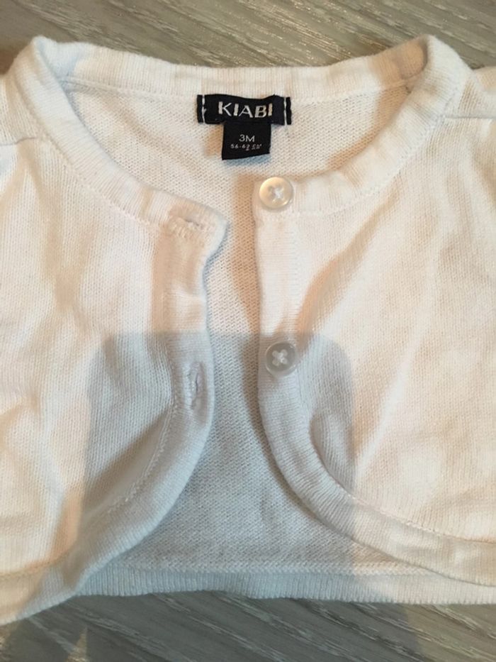 Boléro blanc - photo numéro 2