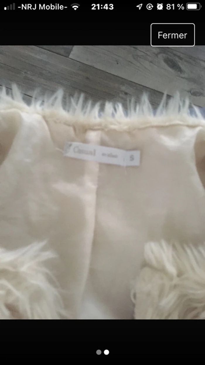 Jolie veste fourrure - photo numéro 2